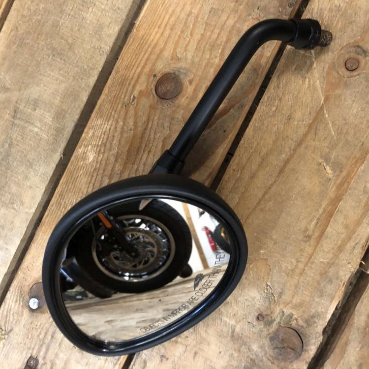 Indian Motorcycle Left Hand Mirror (Matt Black)